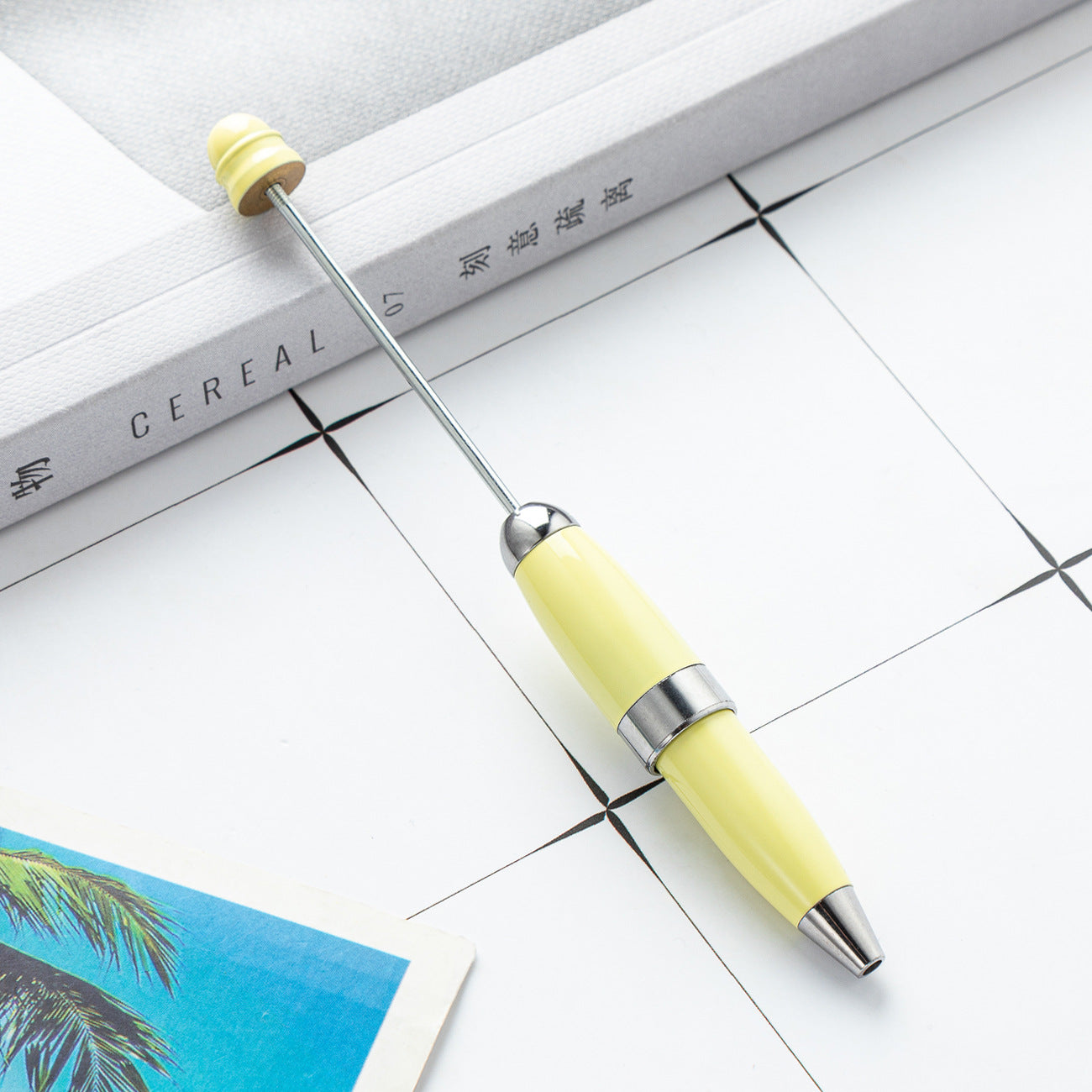 Wholesale 11.9cm Beadable Pens Portable Mini Pen Metal Pen